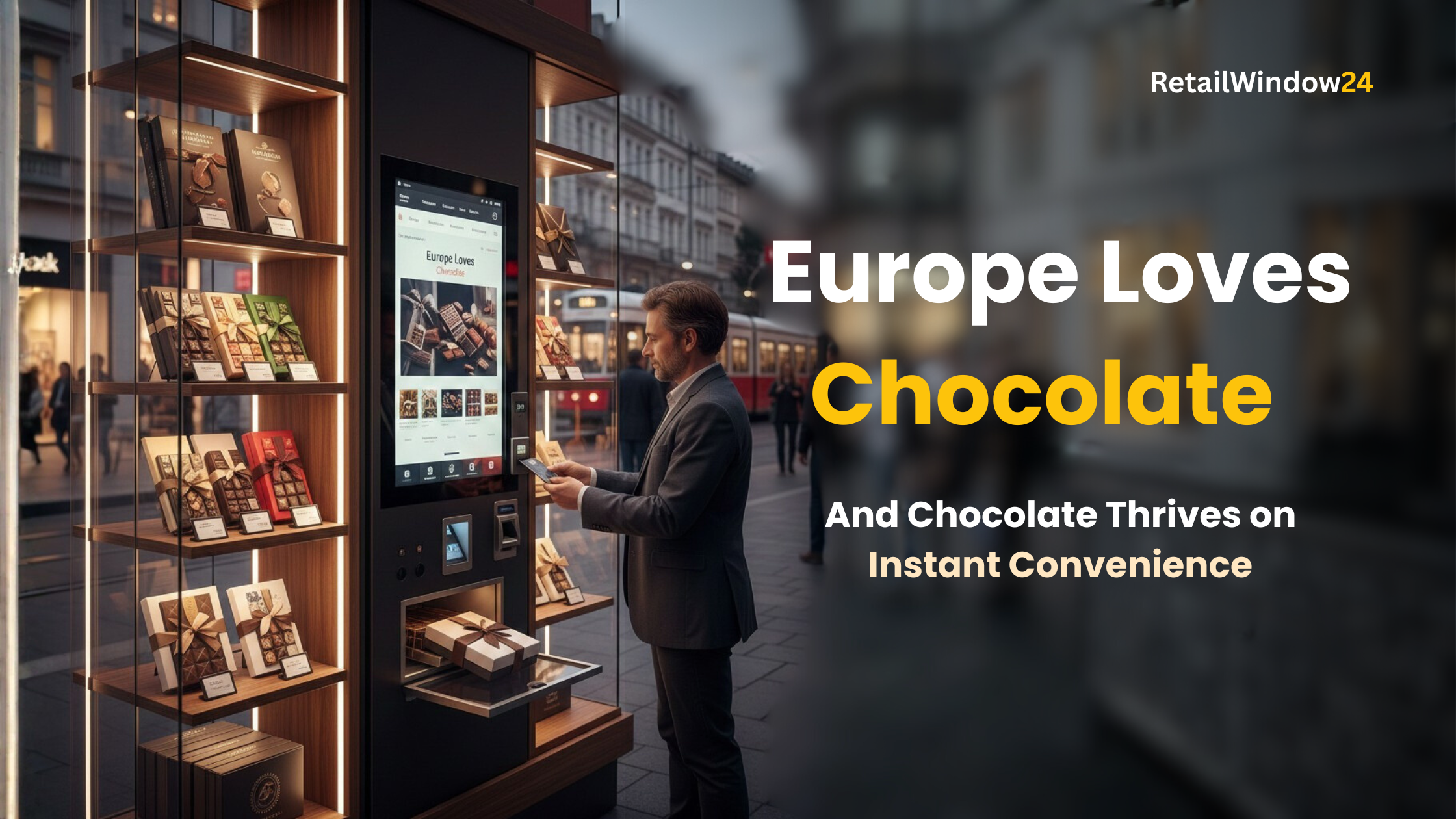 Premium chocolate selection