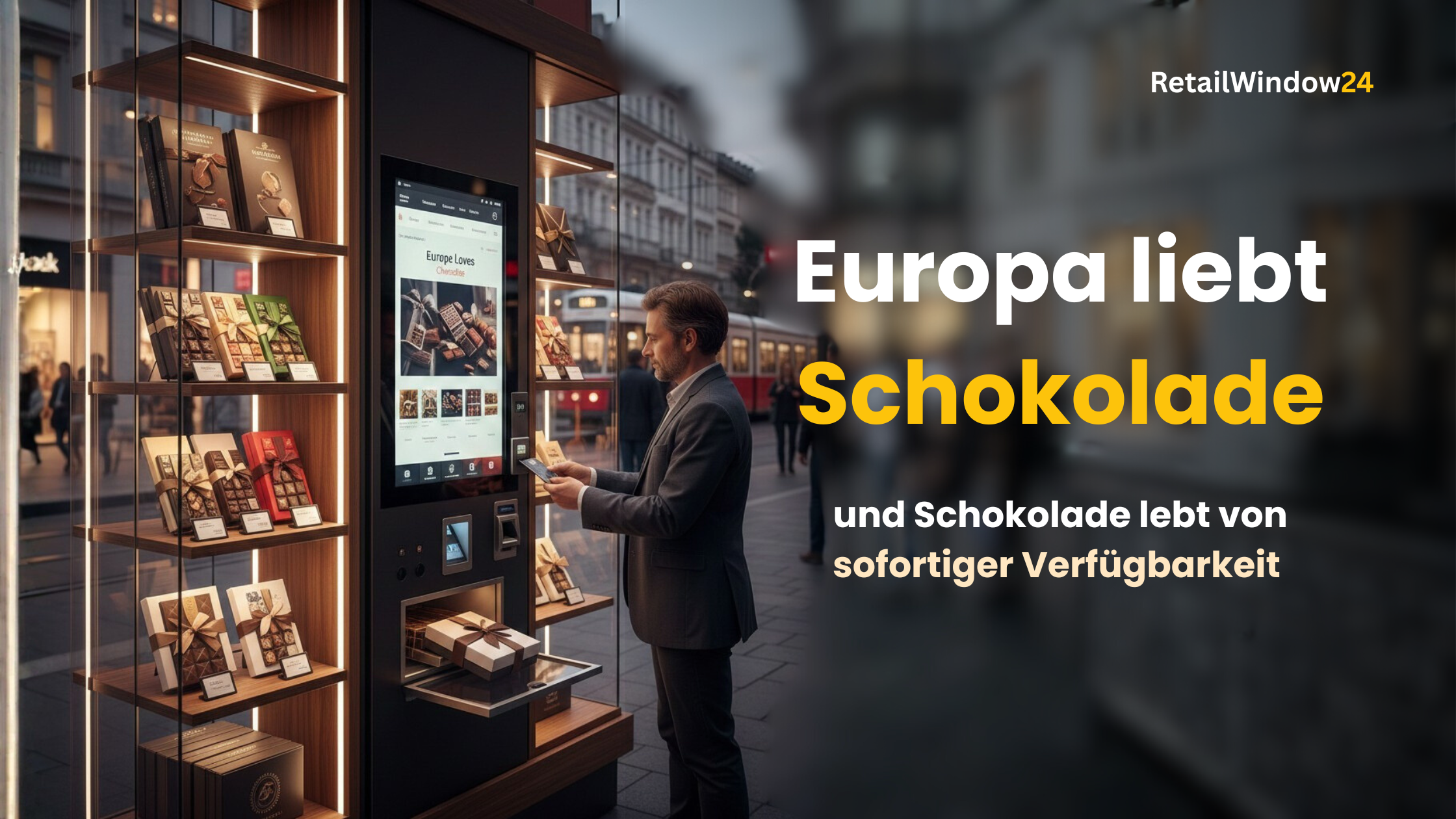 Premium chocolate selection